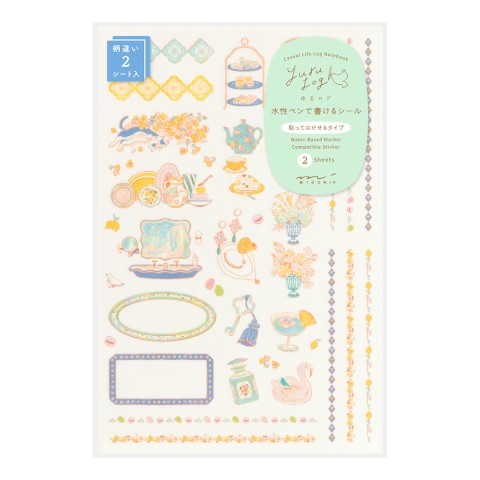 Yuru Log Sticker Sheets - Travel & Hotel