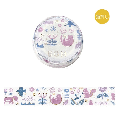 Kusahana Techo - Forest Song Washi Tape