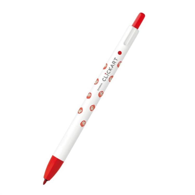 CLiCKART Retractable Marker Pen - Limited Edition Yurukawa Festival Patterns