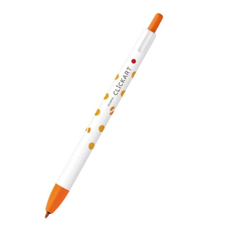 CLiCKART Retractable Marker Pen - Limited Edition Yurukawa Festival Patterns