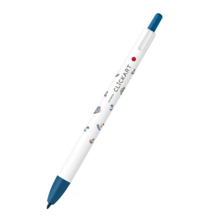CLiCKART Retractable Marker Pen - Limited Edition Yurukawa Festival Patterns