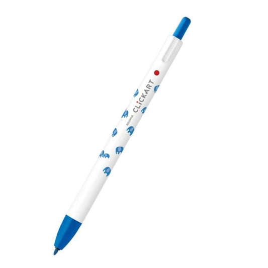 CLiCKART Retractable Marker Pen - Limited Edition Yurukawa Festival Patterns