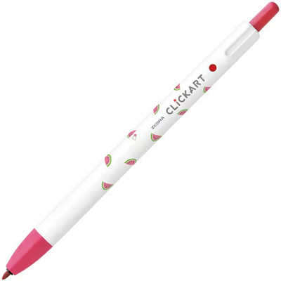 CLiCKART Retractable Marker Pen - Limited Edition Yurukawa Festival Patterns