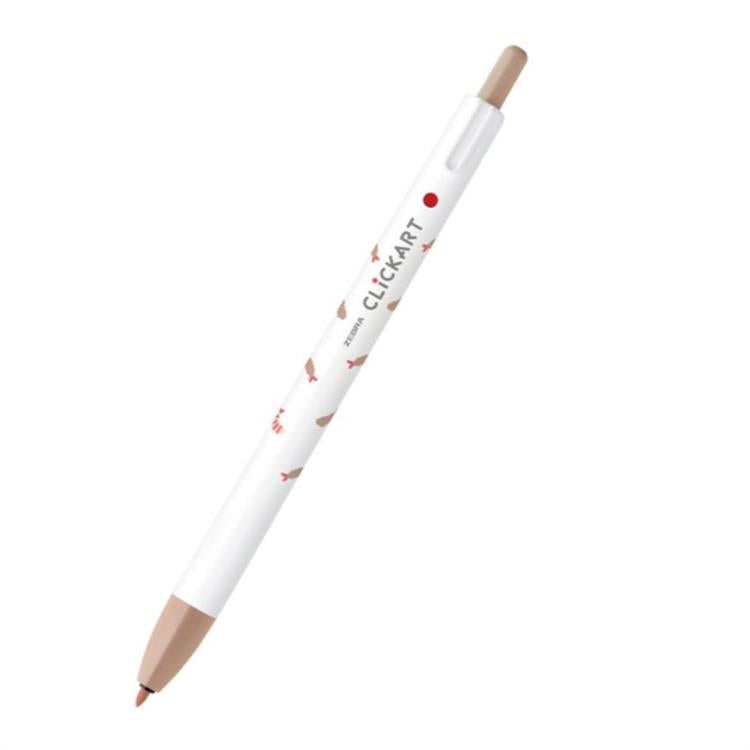 CLiCKART Retractable Marker Pen - Limited Edition Yurukawa Festival Patterns