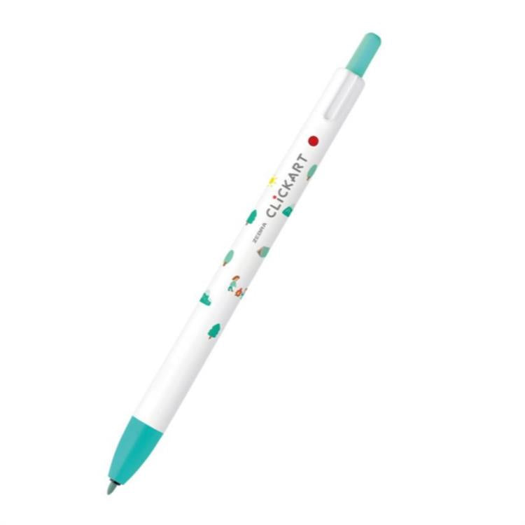 CLiCKART Retractable Marker Pen - Limited Edition Yurukawa Festival Patterns
