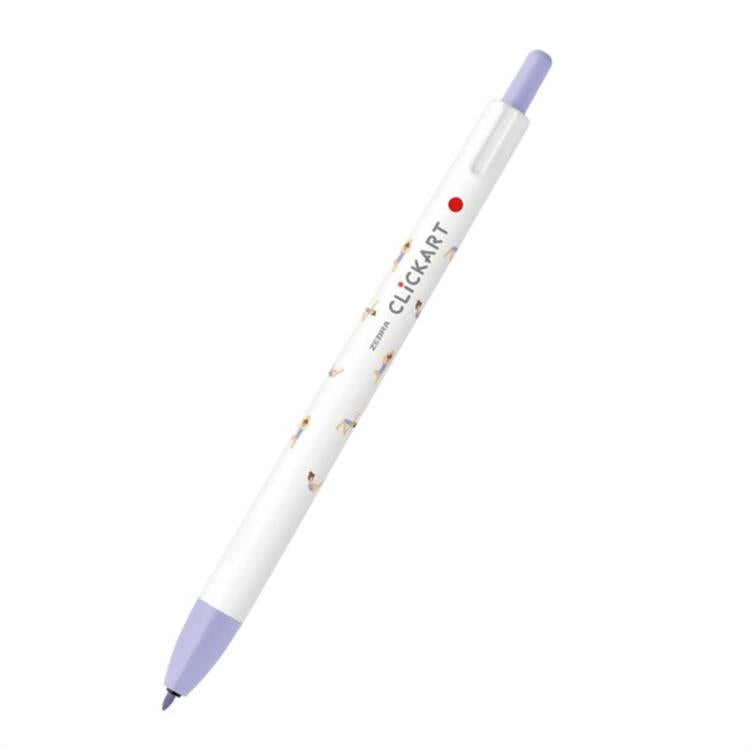 CLiCKART Retractable Marker Pen - Limited Edition Yurukawa Festival Patterns