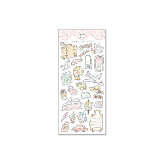 Utakata Travel Sticker Sheet