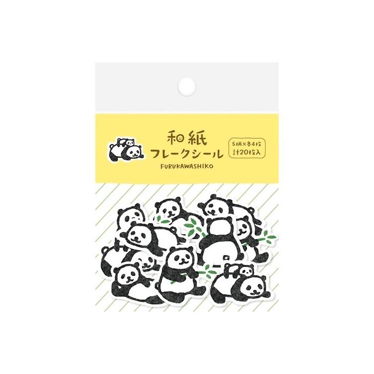 Panda Sticker Flakes