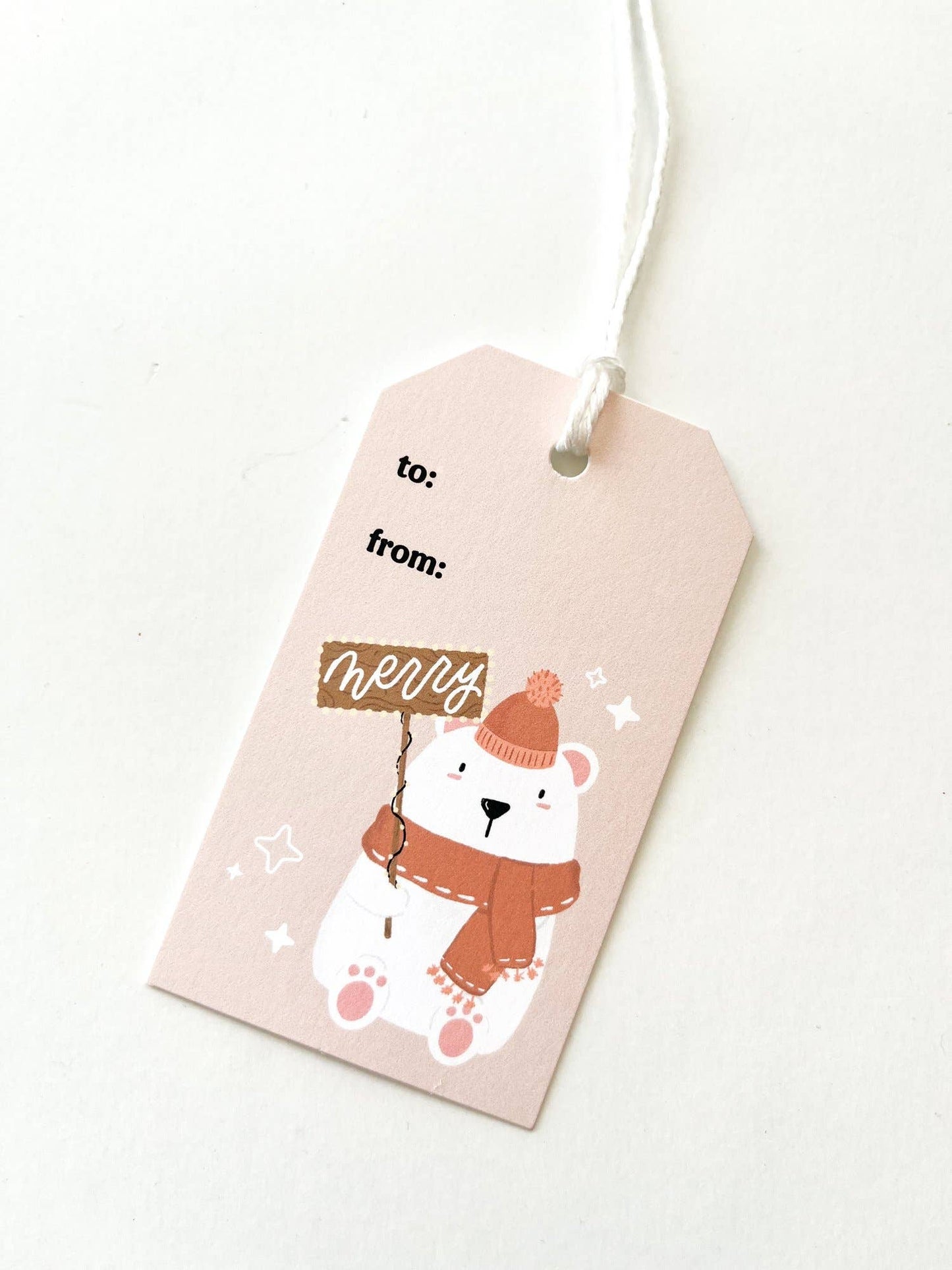 Beary Merry Gift Tags