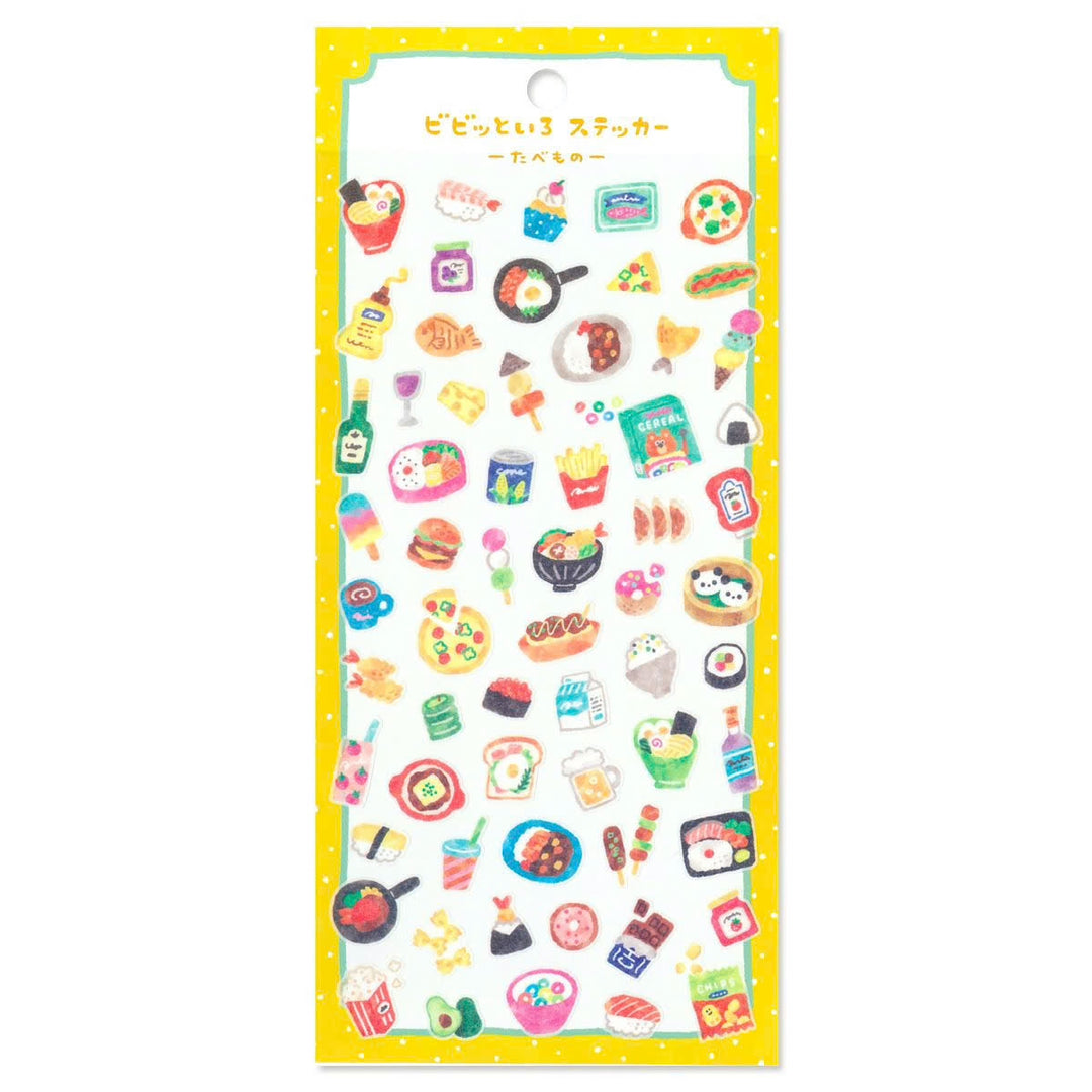 Vivid Color - Food Sticker Sheet