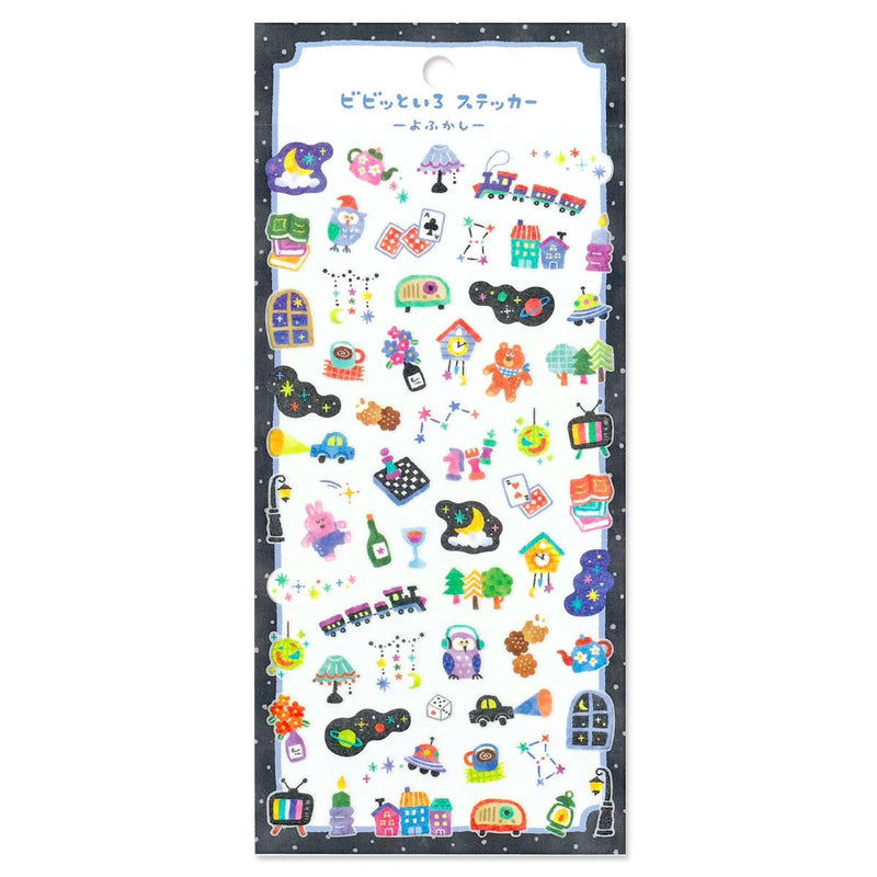 Vivid Color - Night Sticker Sheet
