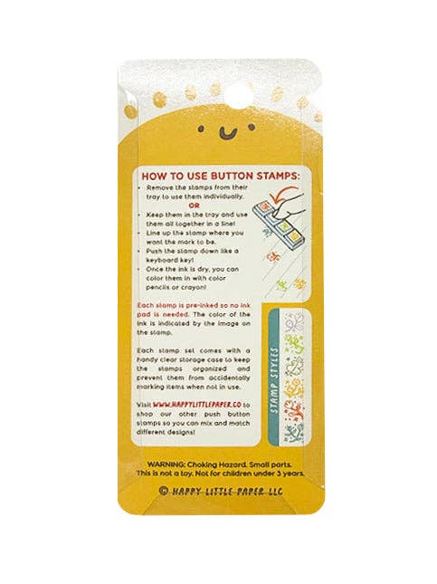 Floral Button Stamps