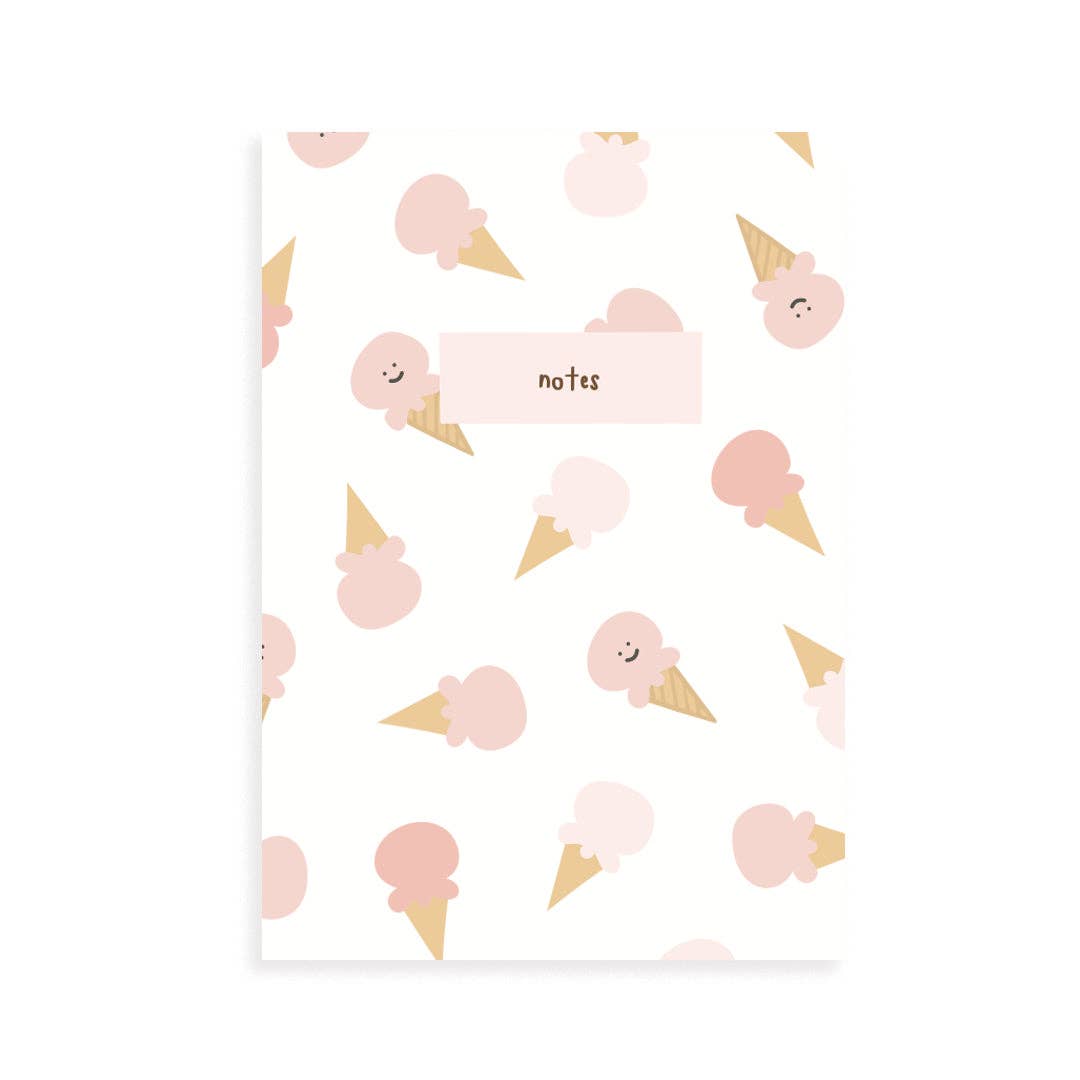 Ice Cream Pocket Notebook