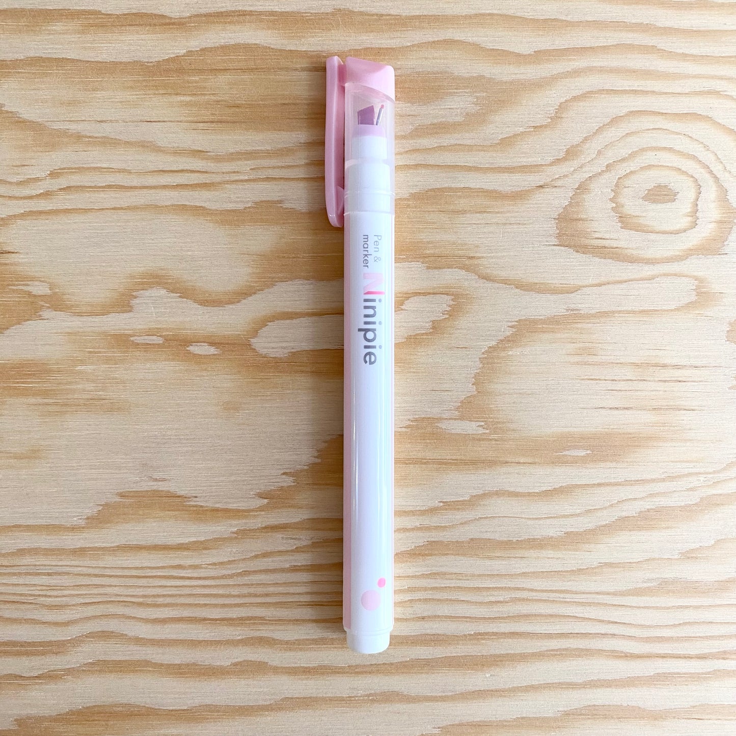 Ninipie Dual Tip Highlighter - Pink/Pink