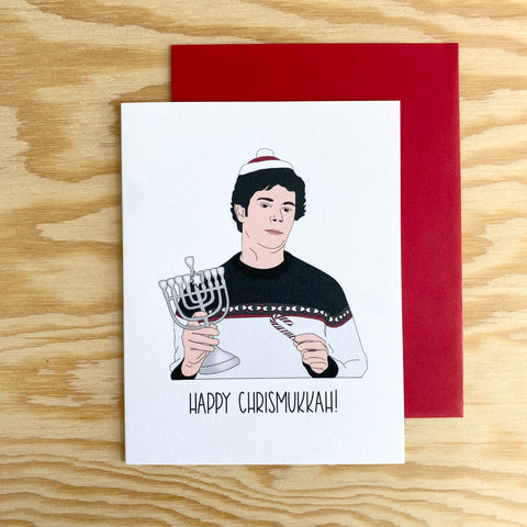 Happy Chrismukkah - The OC Seth Cohen Card
