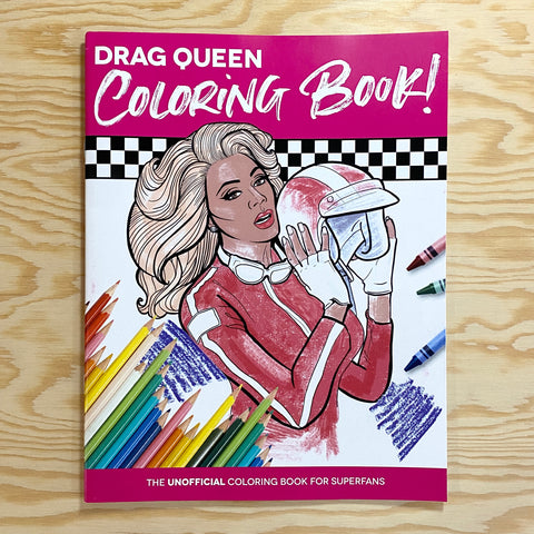 Drag Race Drag Queen Coloring Book