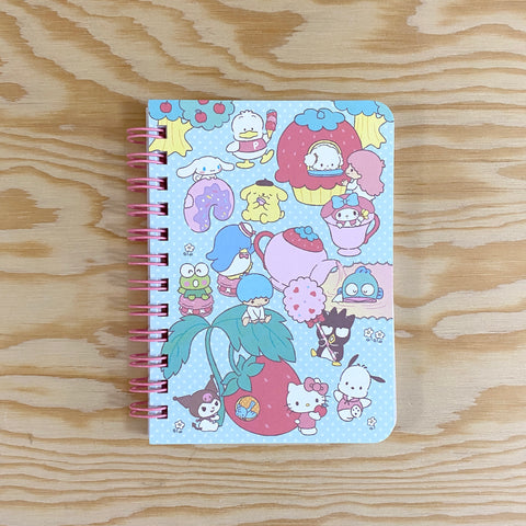Sanrio Friends Spiral Mini Notebook