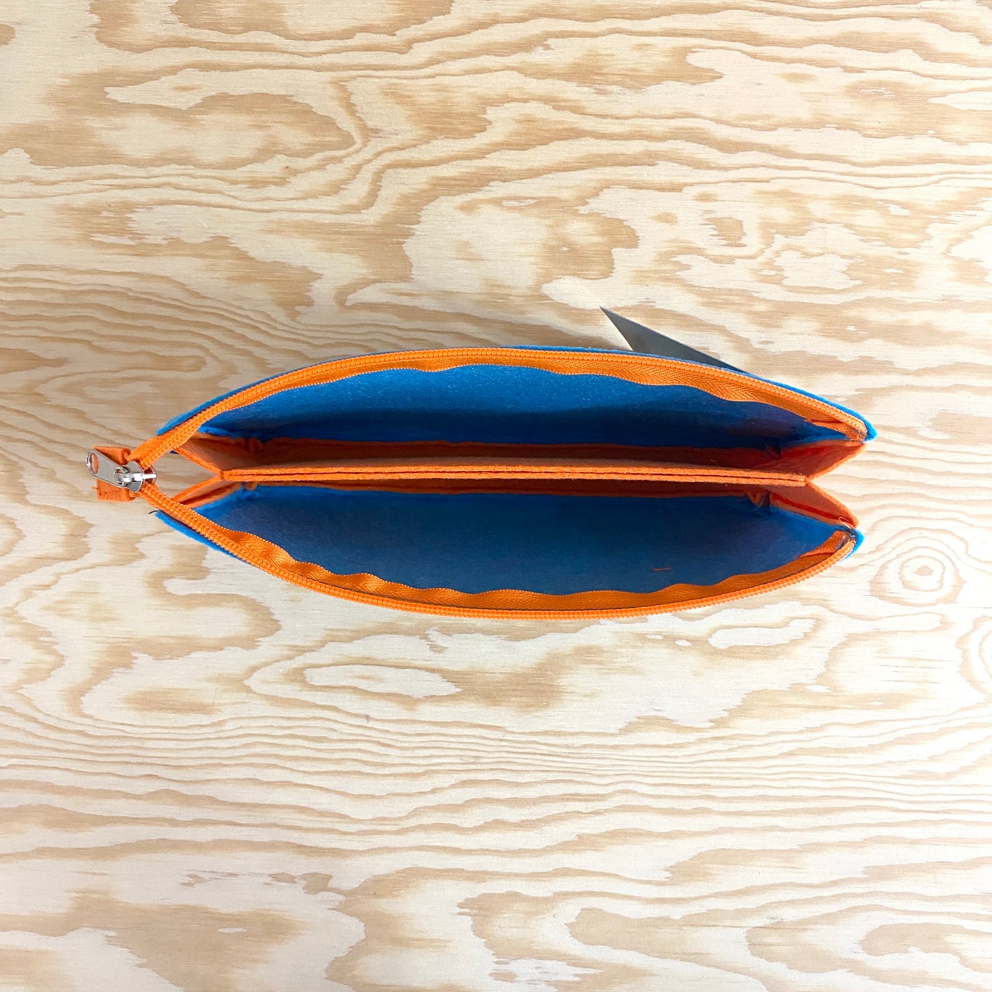 ProFolio Midtown Pouch: 5" x 9" / Ocean/Orange