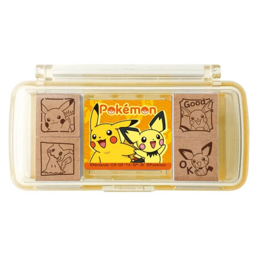 Pikachu and Friends Mini Stamp Set