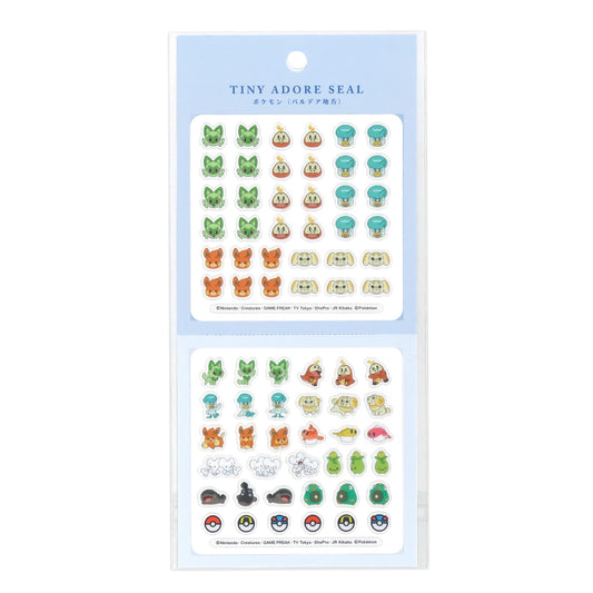 Tiny Adore Seal Stickers - Paldea Starter Pokemon