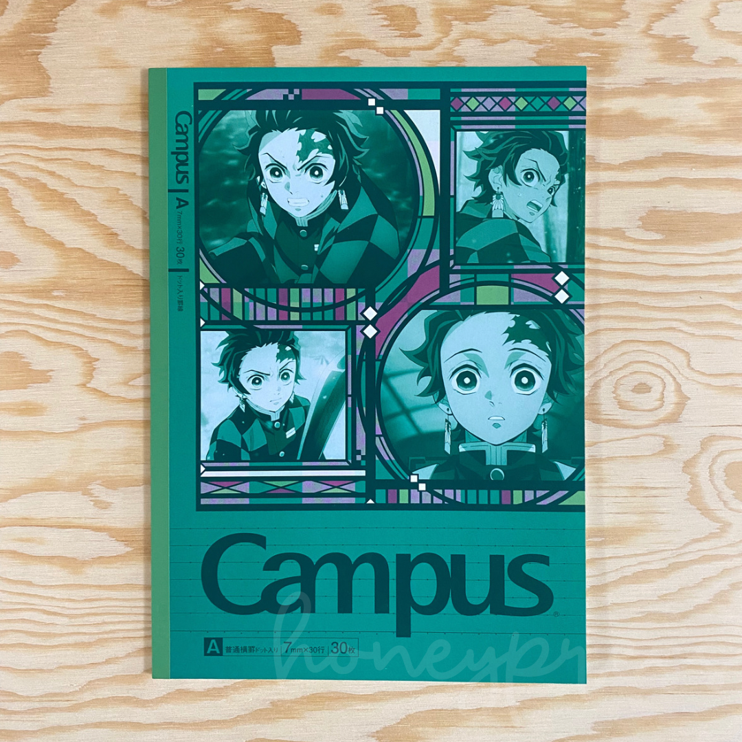 KOKUYO X Demon Slayer Campus Notebooks Set of 5 – PaperMoonIsland