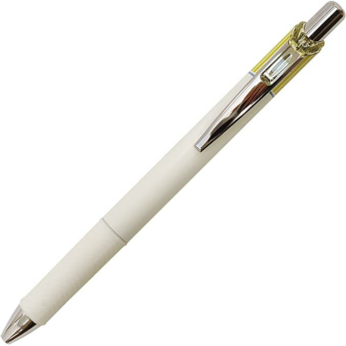 Pentel Energel Clena 0.3- Black Ink - Yellow Stripe