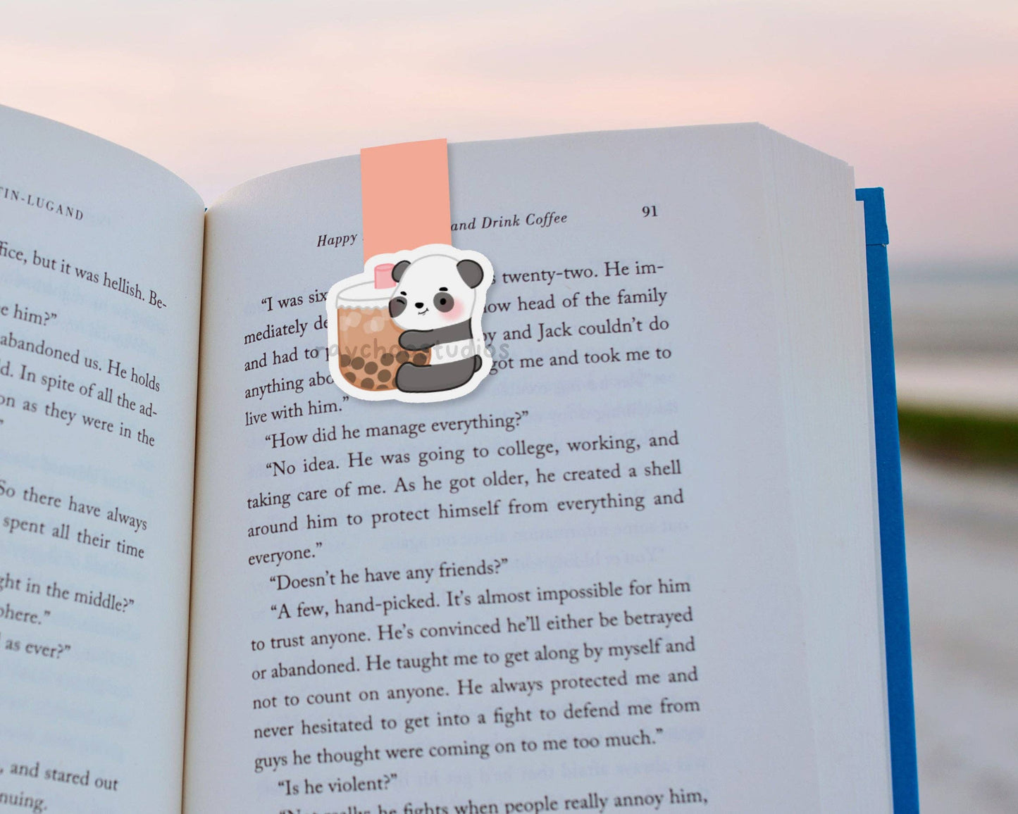 Chooby x Boba Hug Magnetic Bookmark