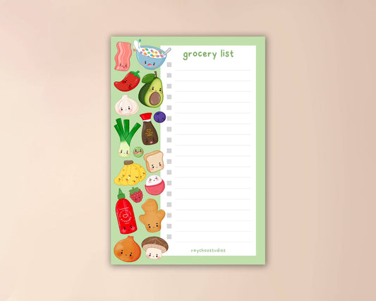 Grocery List Notepad