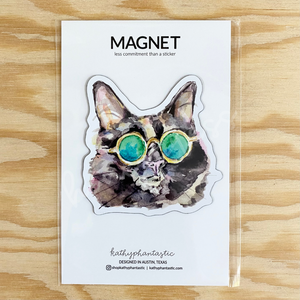 Sunglasses Cat Magnet