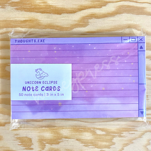 Dreamy Thoughts Note Cards