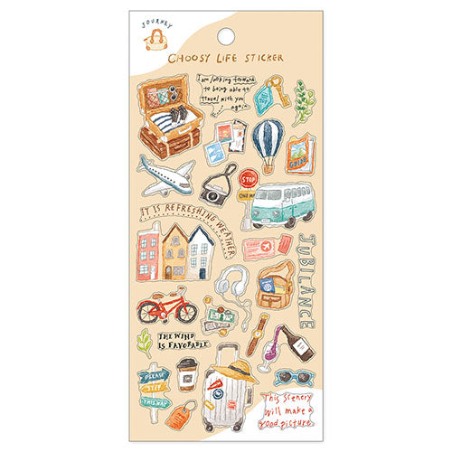 Choosy Life - Journey Sticker Sheet