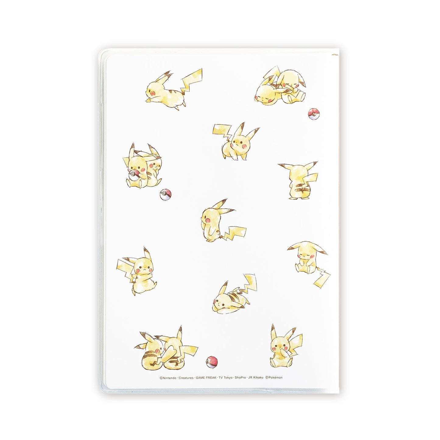 2026 Pokemon B6 Monthly Planner - Playful Pikachu