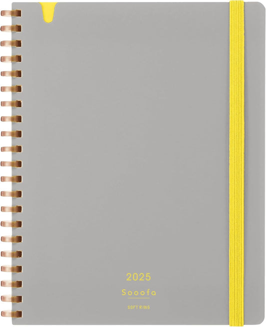 2025 Soofa Monthly B6 Planner - Gray