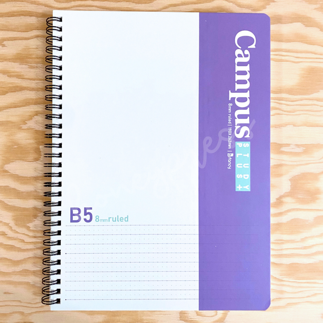 Campus Study Plus Notebook B5 Size - Blue/Mint