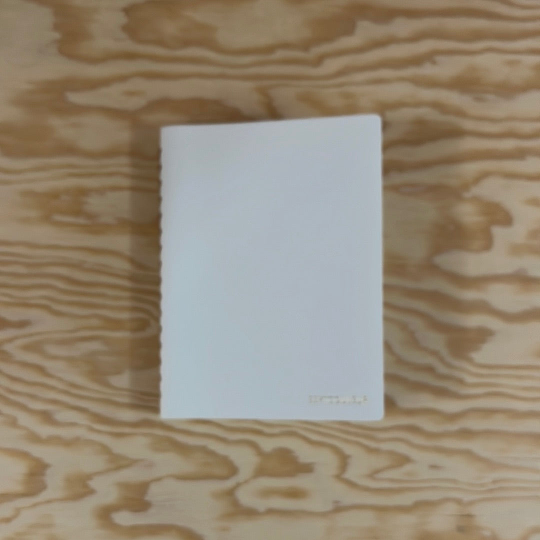 Septcouleur Labo Limited Edition A6 Notebook - Crisp White