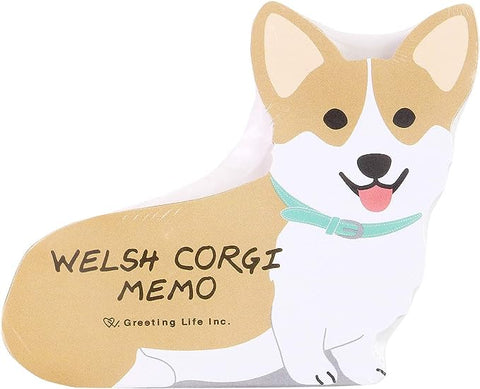 Welsh Corgi Memo Pad