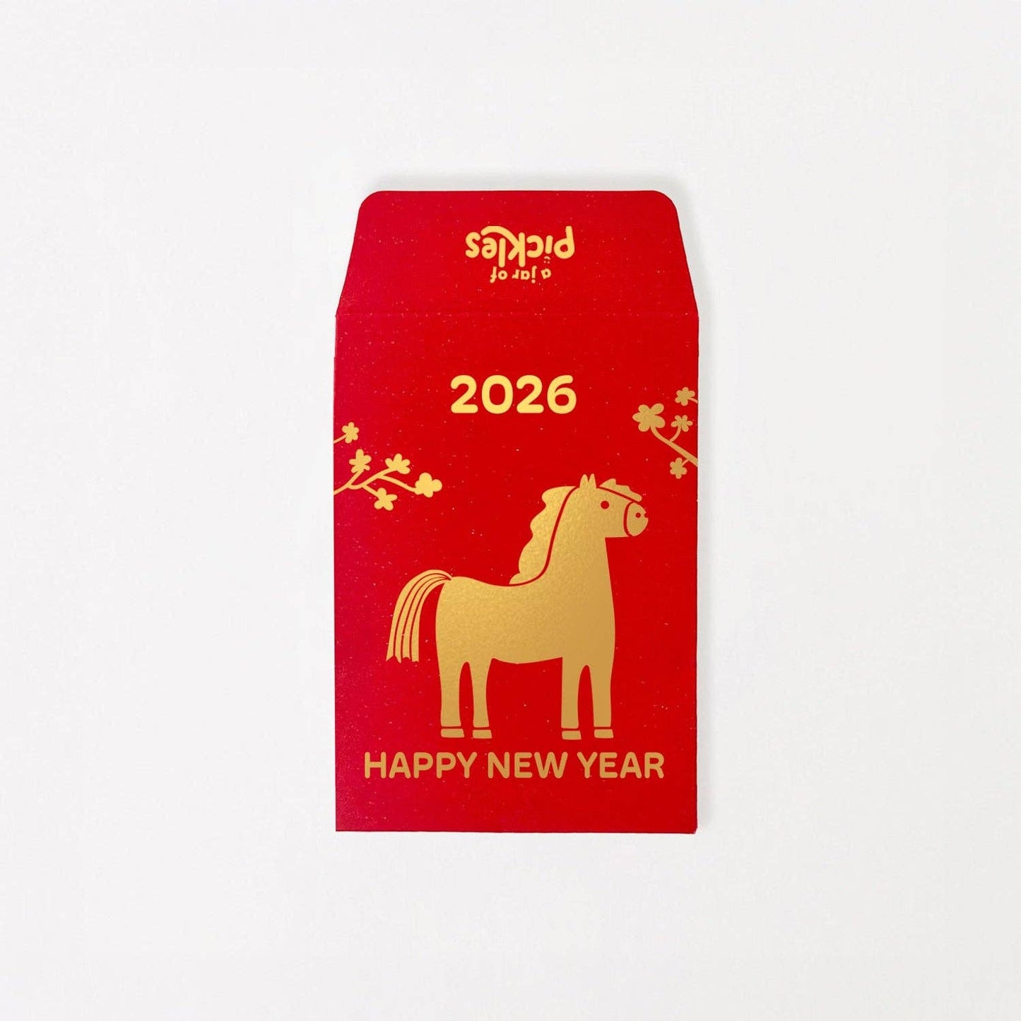 Lunar New Year Horse Mini Red Envelope Set of 3
