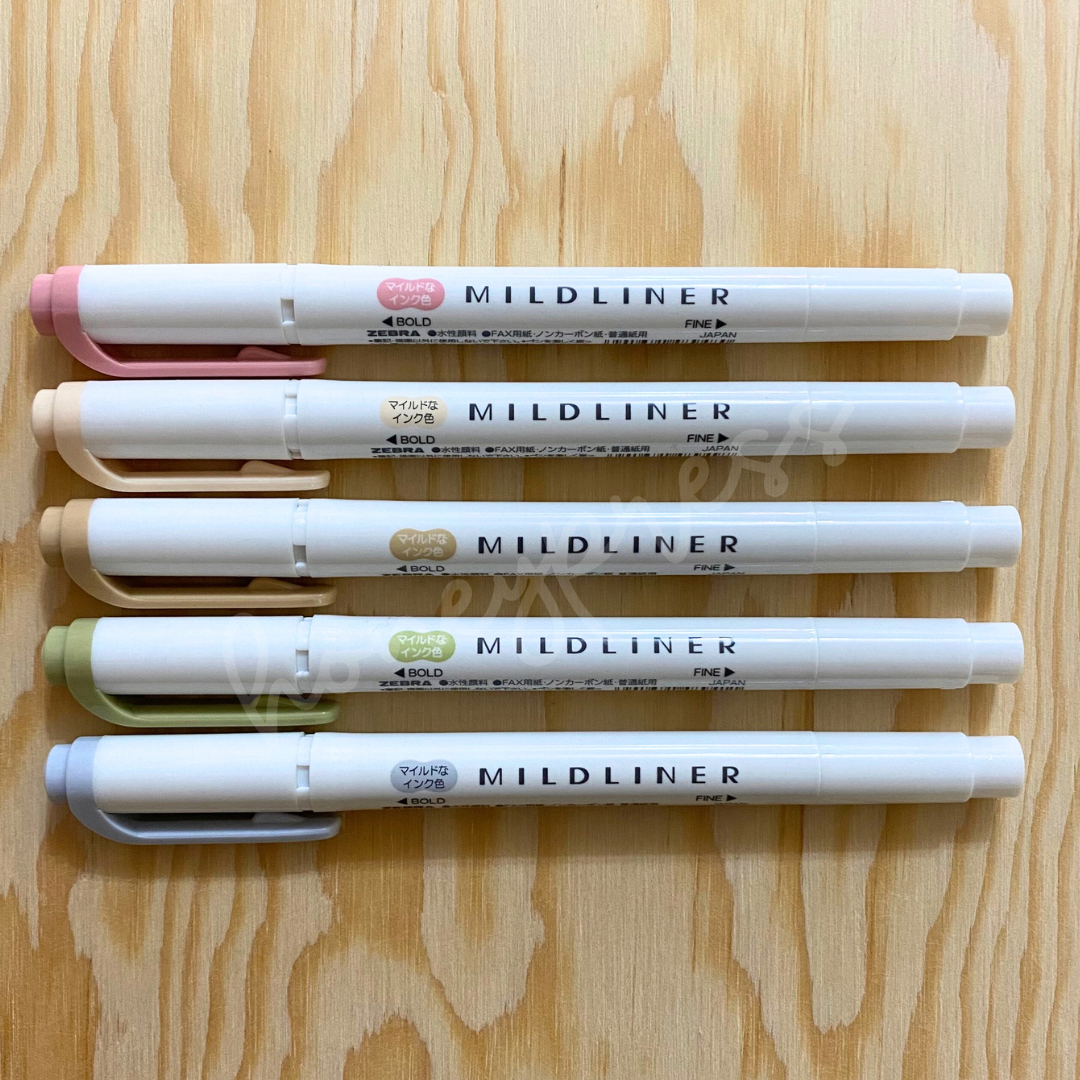 Mildliner Single Highlighters