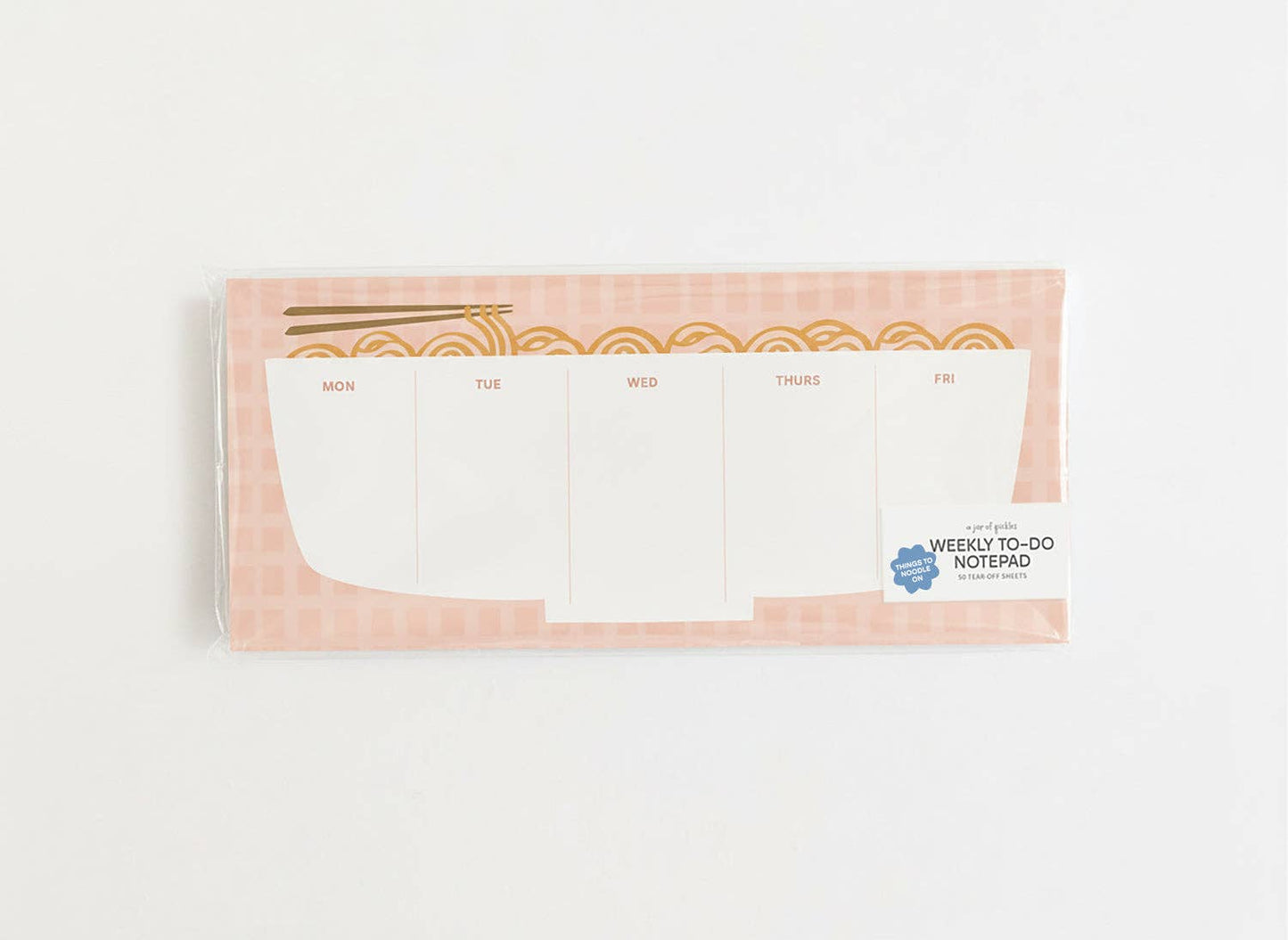 Noodle Weekly Planner Notepad