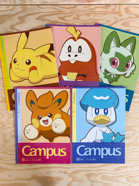 Paldea Pokemon Single Campus Notebook