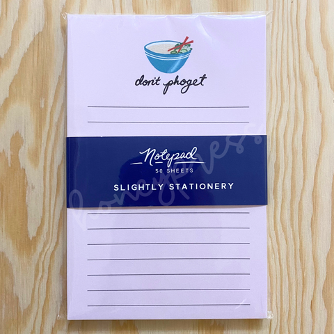 Don't Pho-Get Notepad
