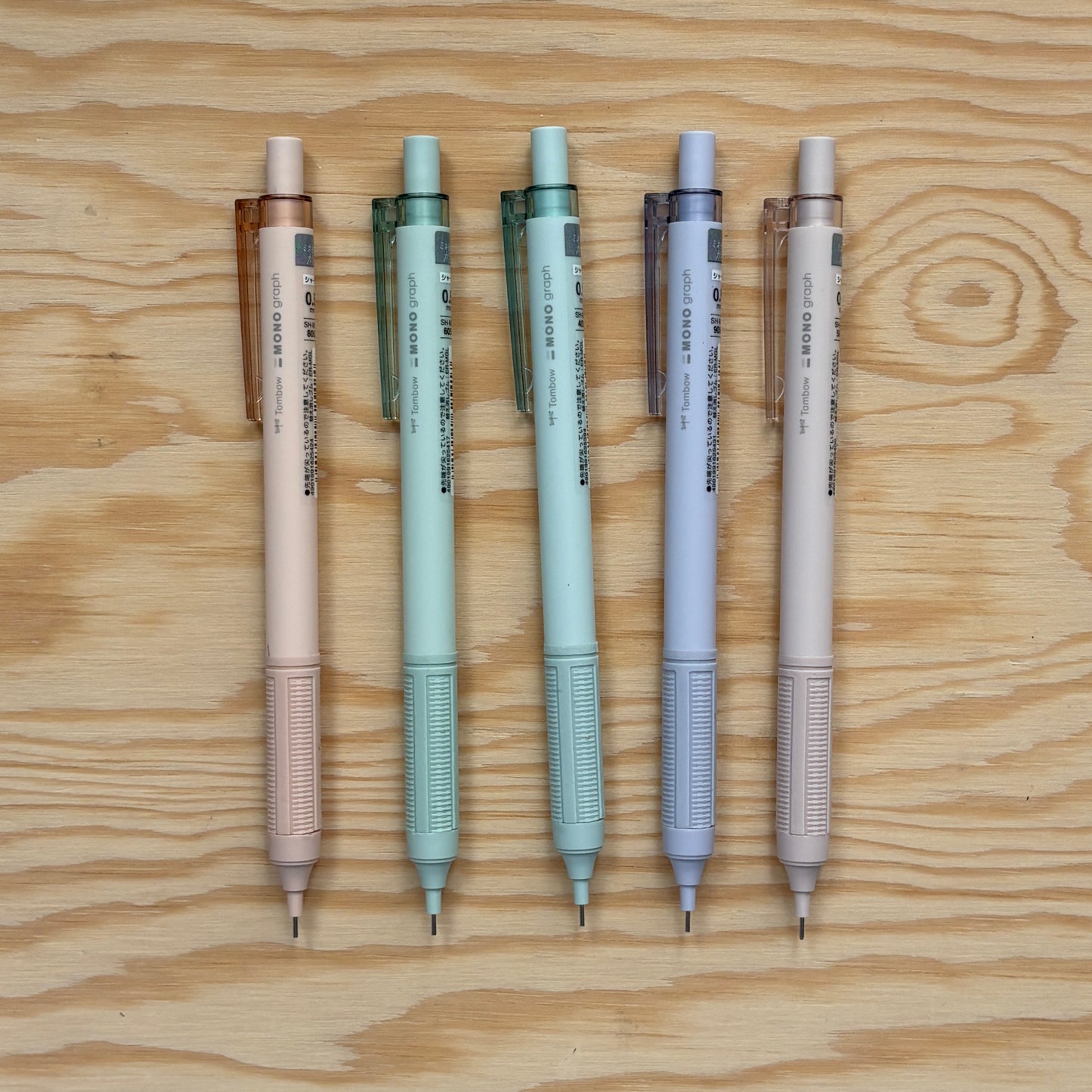 MONO Graph Lite Mechanical Pencil 0.5mm - Mineral Colors