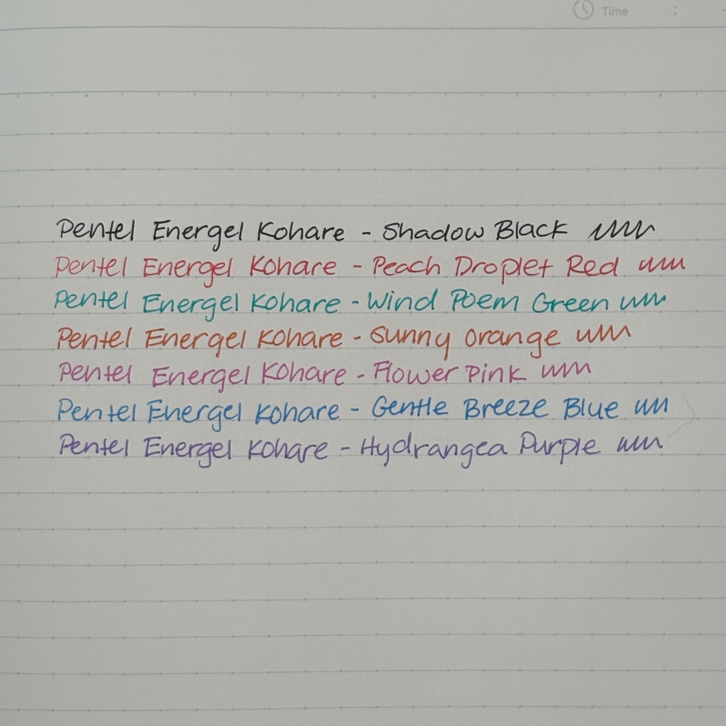 Pentel Energel Kohare 0.5 - Sunny Orange