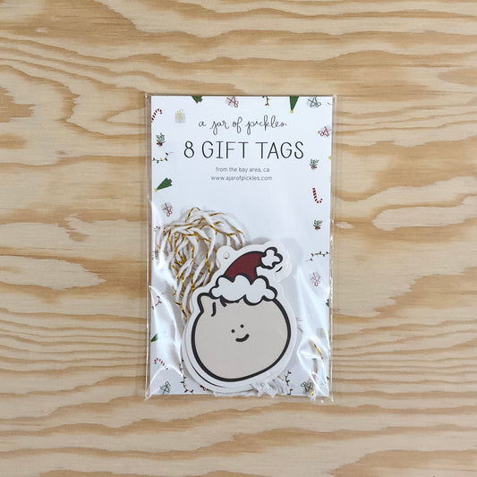 Bao Dumpling Holiday Gift Tags