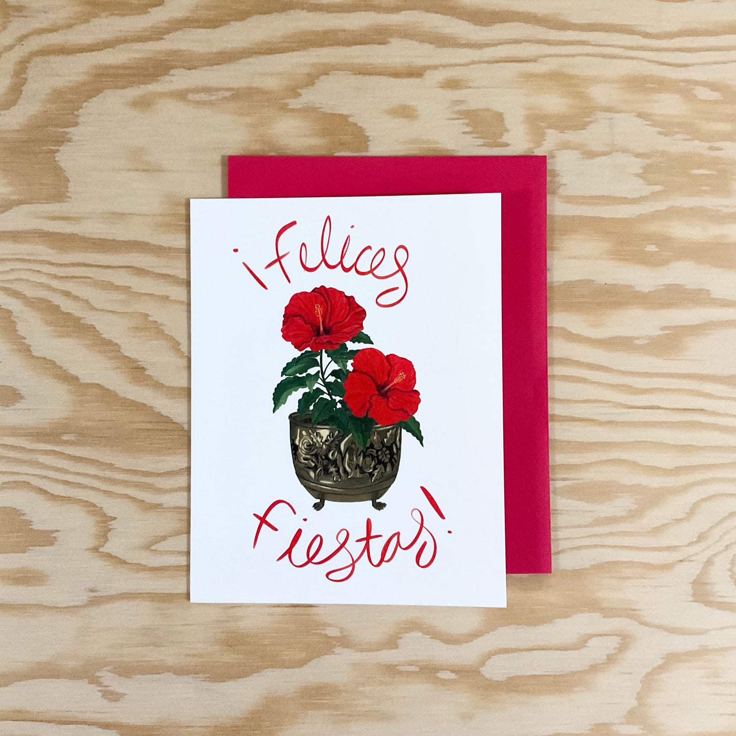 Felices Fiestas Greeting Card