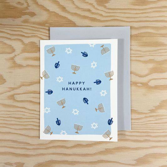 Happy Hanukkah Holiday Card