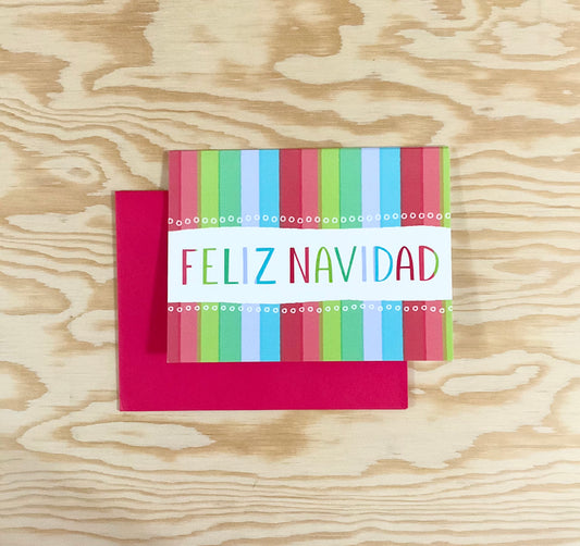 Feliz Navidad Holiday Card