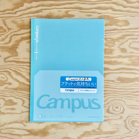Campus Lined Semi-B5 Notebook - Seafoam