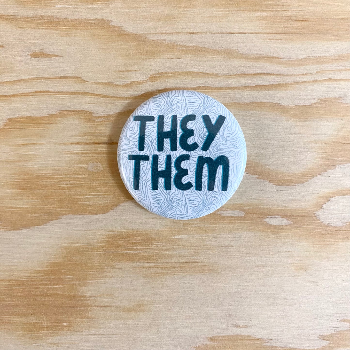 Pronoun Pin - They/Them