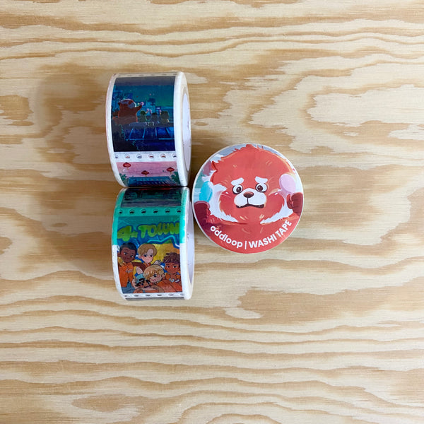 Red Panda Stamp Washi